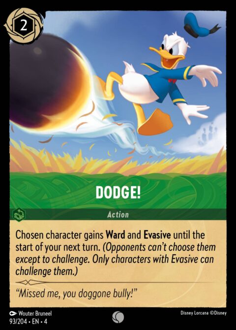 Dodge! - 4 #93 - Foil