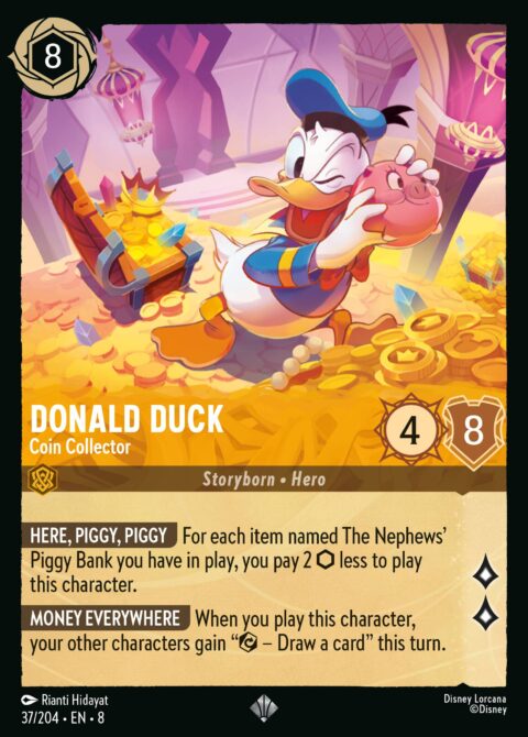 Donald Duck - Coin Collector - 8 #37 - Normal