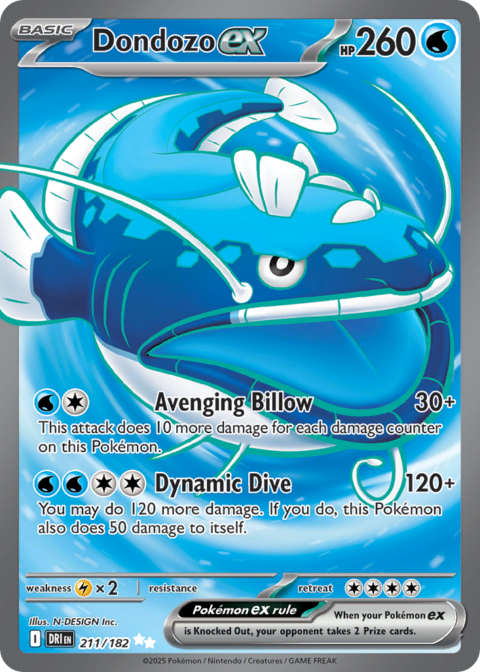 Dondozo ex - DRI #211