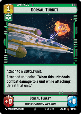 Dorsal Turret - JTL #120 - Normal
