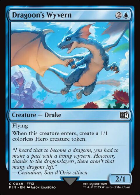 Dragoon's Wyvern - FIN #49 - Foil