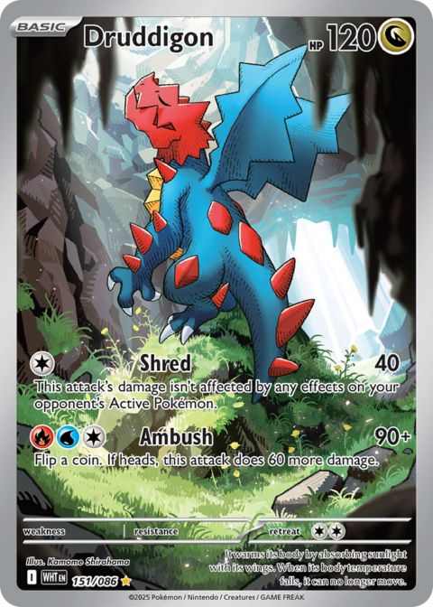 Druddigon - WHT #151 - Normal