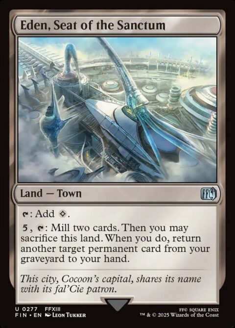 Eden, Seat of the Sanctum - FIN #277 - Foil