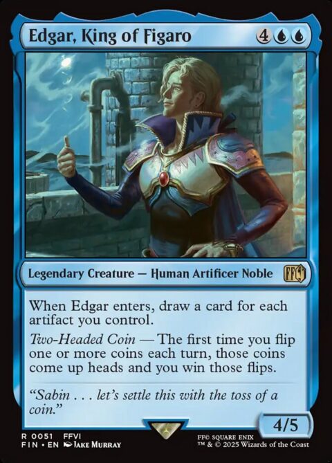 Edgar, King of Figaro - FIN #51 - Foil