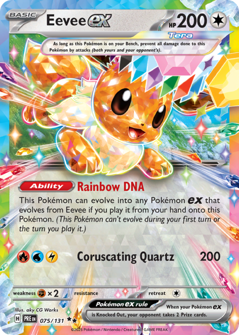 Eevee ex - PRE #75