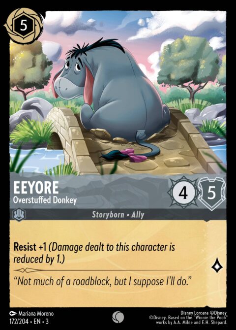 Eeyore - Overstuffed Donkey - 3 #172 - Normal