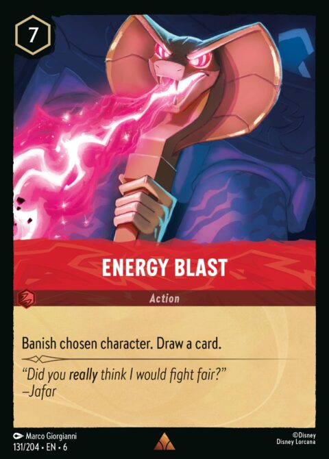 Energy Blast - 6 #131 - Normal