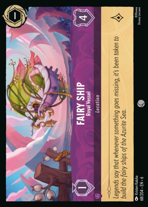 Fairy Ship - Royal Vessel - 6 #68 - Foil