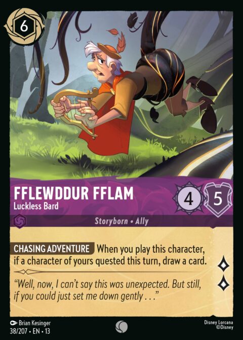 Fflewddur Fflam - Luckless Bard - 13 #38 - Normal