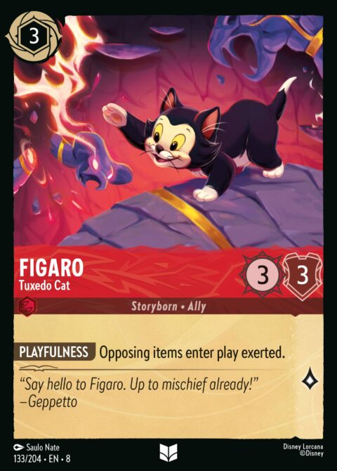 Figaro - Tuxedo Cat - 8 #133 - Normal
