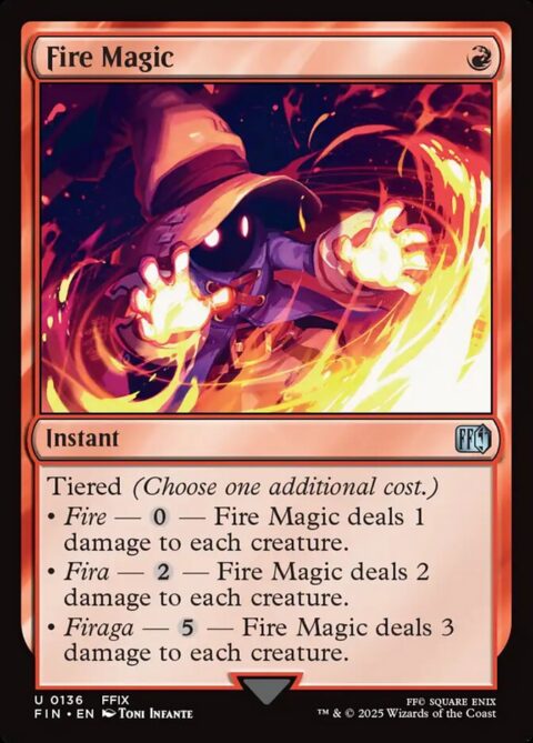Fire Magic - FIN #136 - Foil