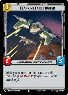 Flanking Fang Fighter - JTL #257 - Normal