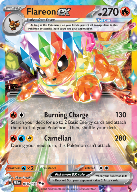 Flareon ex - PRE #14