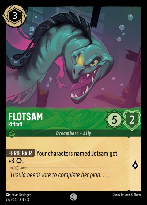 Flotsam - Riffraff - 3 #72 - Foil