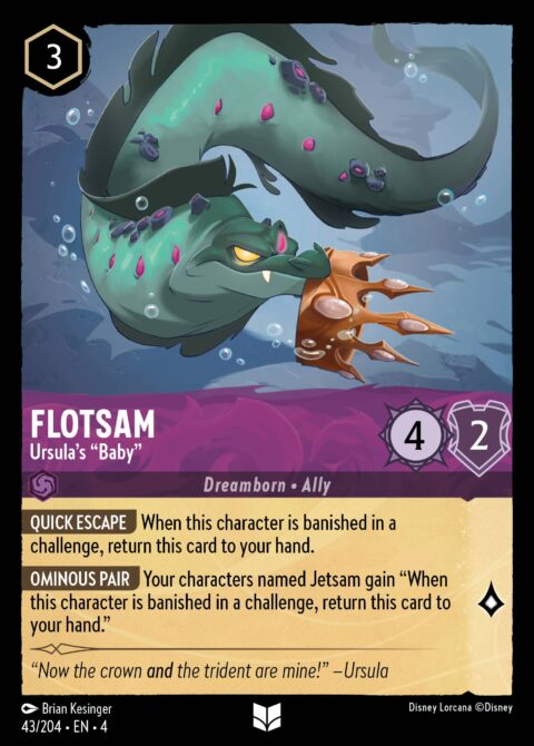 Flotsam - Ursula's "Baby" - 4 #43 - Normal
