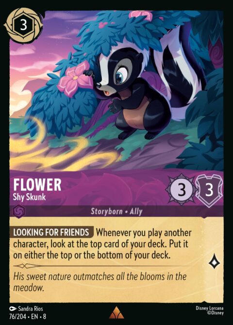 Flower - Shy Skunk - 8 #76 - Normal