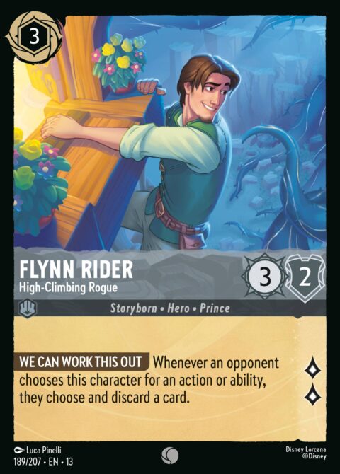 Flynn Rider - High-Climbing Rogue - 13 #189 - Normal