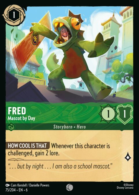 Fred - Mascot by Day - 6 #75 - Normal