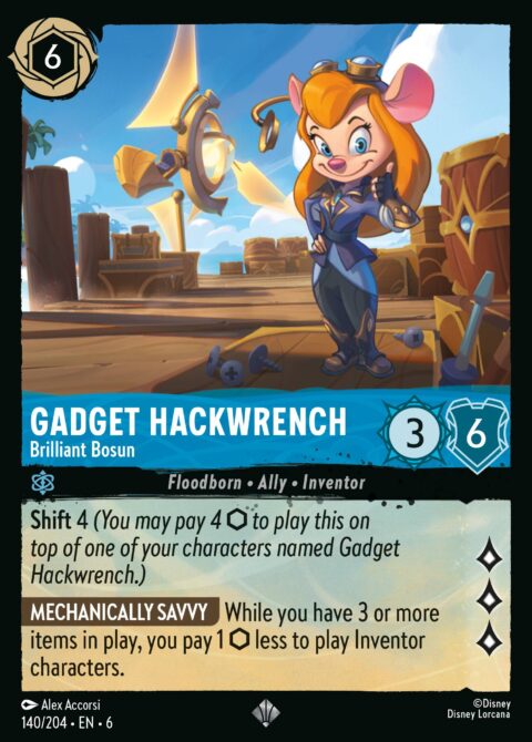 Gadget Hackwrench - Brilliant Bosun - 6 #140 - Normal