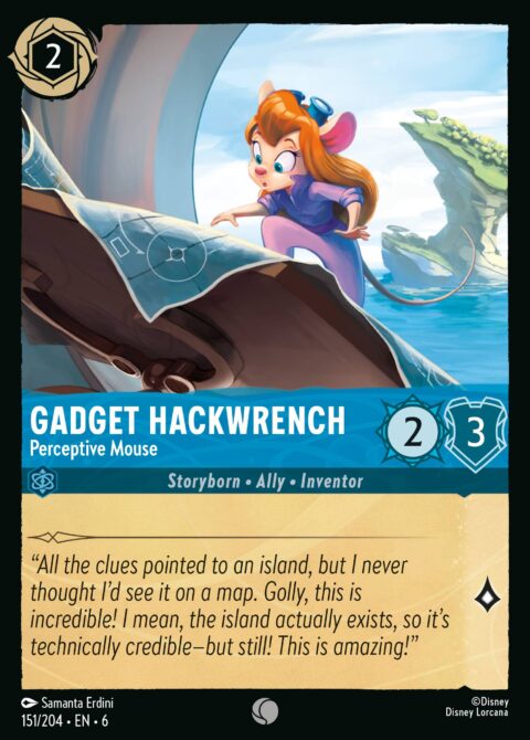 Gadget Hackwrench - Perceptive Mouse - 6 #151 - Normal