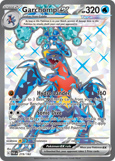 Garchomp ex - PAR #219