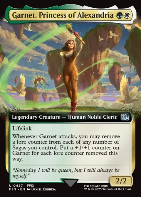 Garnet, Princess of Alexandria - FIN #487 - Foil