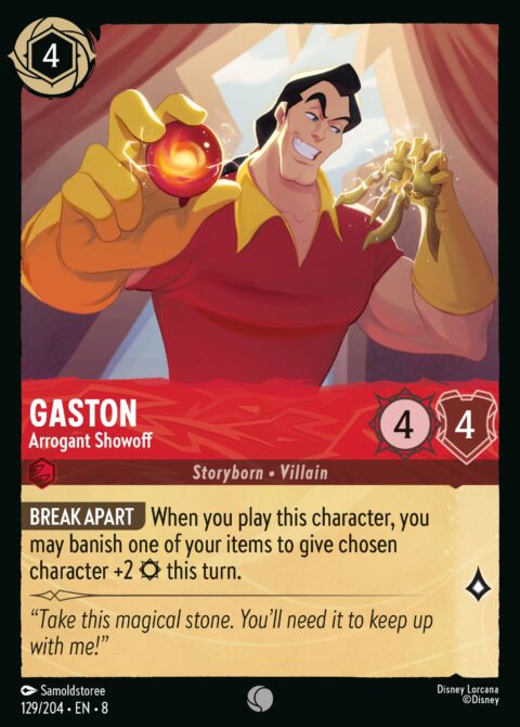 Gaston - Arrogant Showoff - 8 #129 - Normal