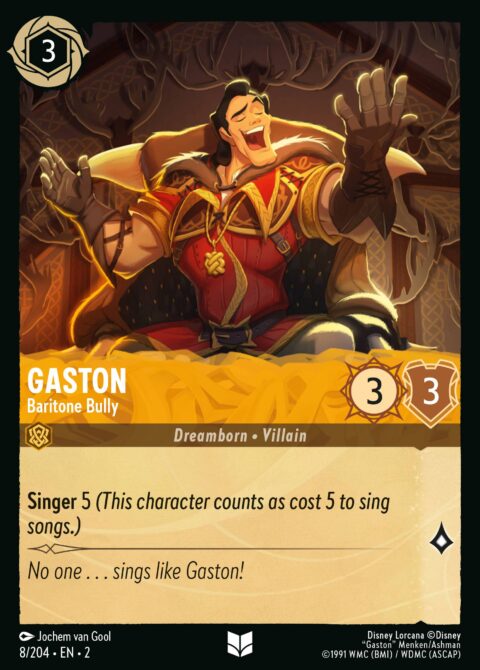 Gaston - Baritone Bully - 2 #8 - Normal