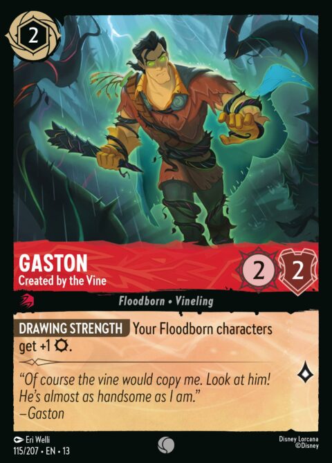 Gaston - Created by the Vine - 13 #115 - Normal