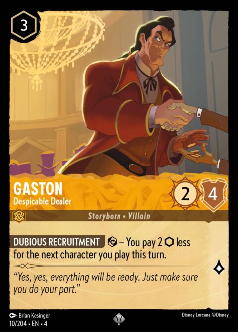 Gaston - Despicable Dealer - 4 #10 - Normal