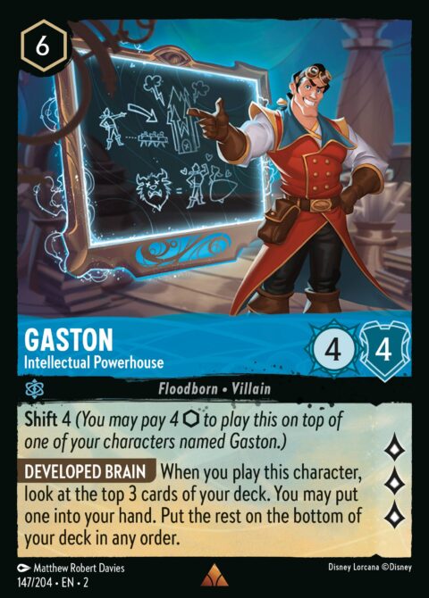 Gaston - Intellectual Powerhouse - 2 #147 - Foil