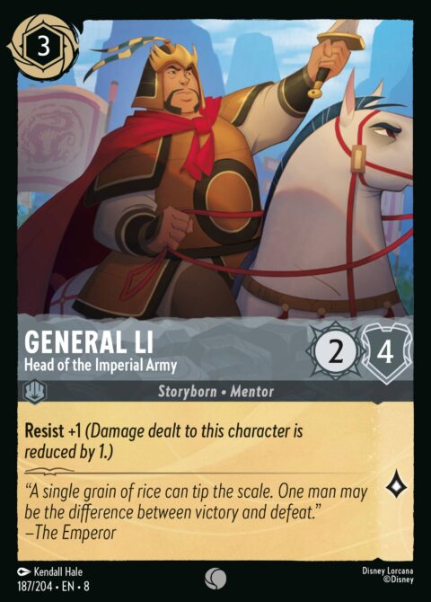 General Li - Head of the Imperial Army - 8 #187 - Normal