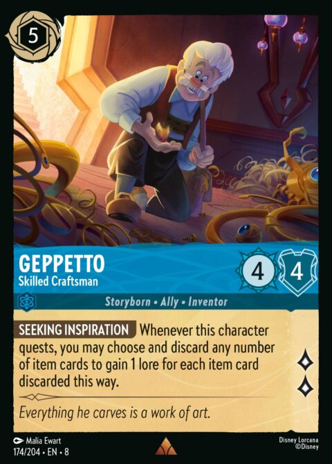 Geppetto - Skilled Craftsman - 8 #174 - Foil