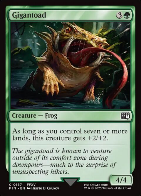 Gigantoad - FIN #187 - Foil