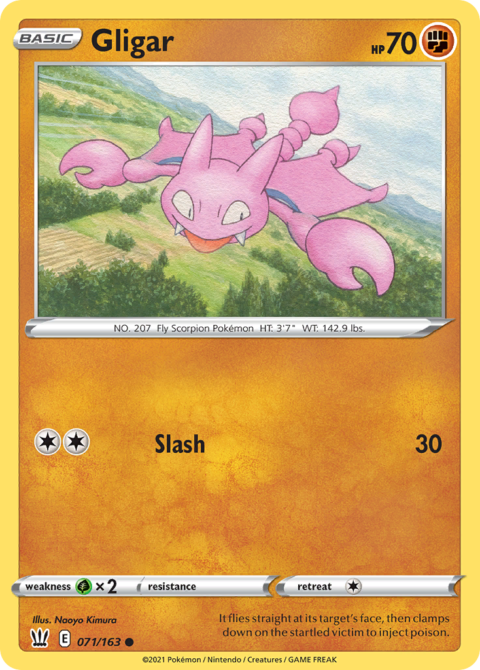 Gligar - BST #71 - Normal