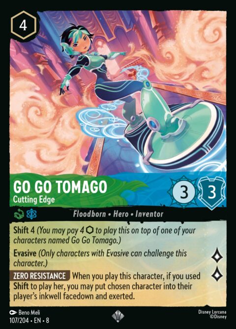 Go Go Tomago - Cutting Edge - 8 #107 - Foil