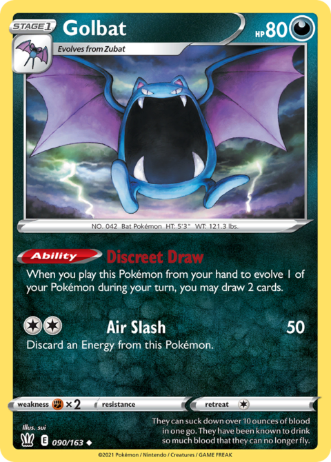 Golbat - BST #90 - Normal