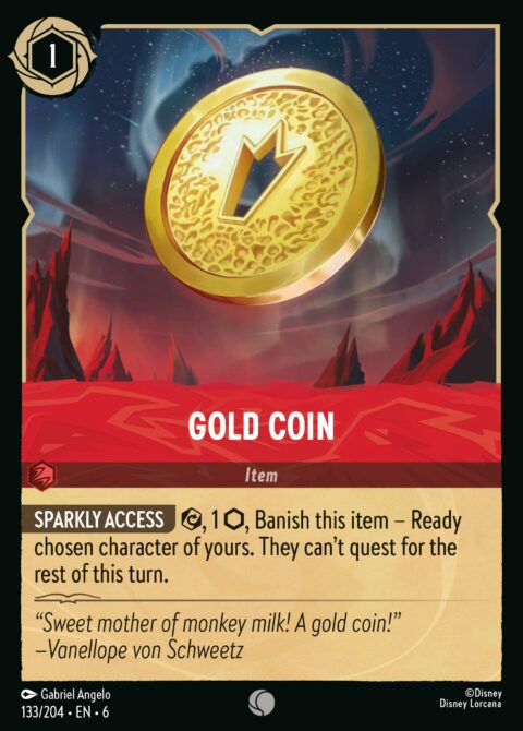 Gold Coin - 6 #133 - Normal