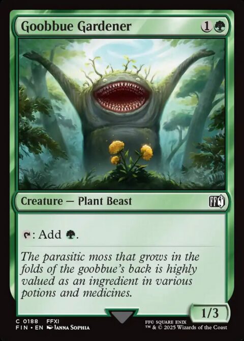 Goobbue Gardener - FIN #188 - Nonfoil
