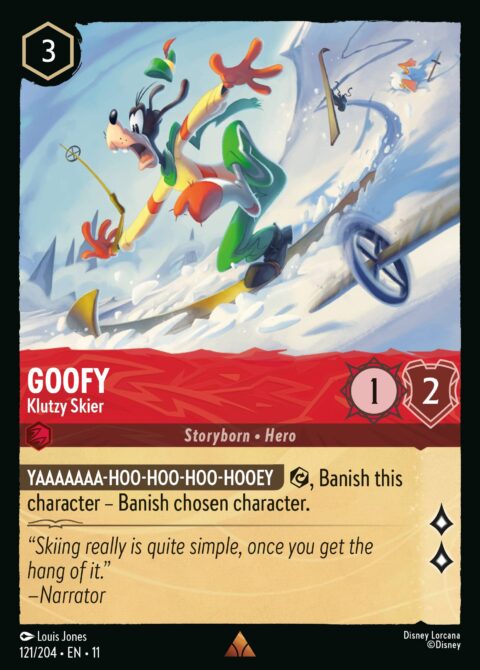 Goofy - Klutzy Skier - 11 #121 - Normal