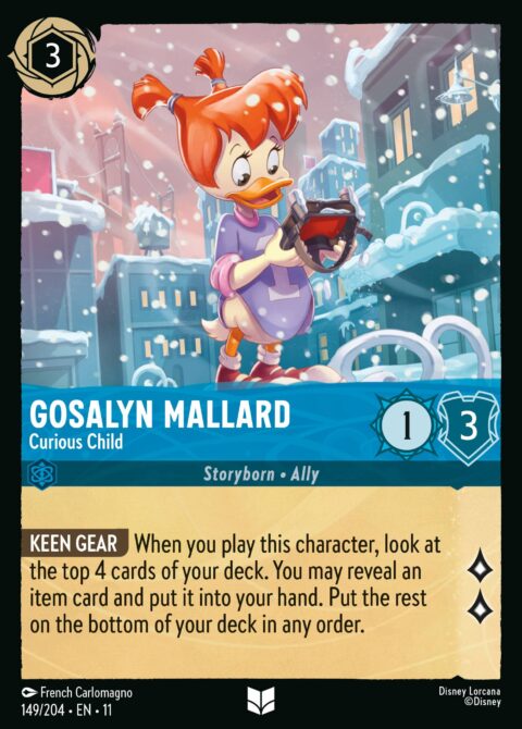 Gosalyn Mallard - Curious Child - 11 #149 - Normal