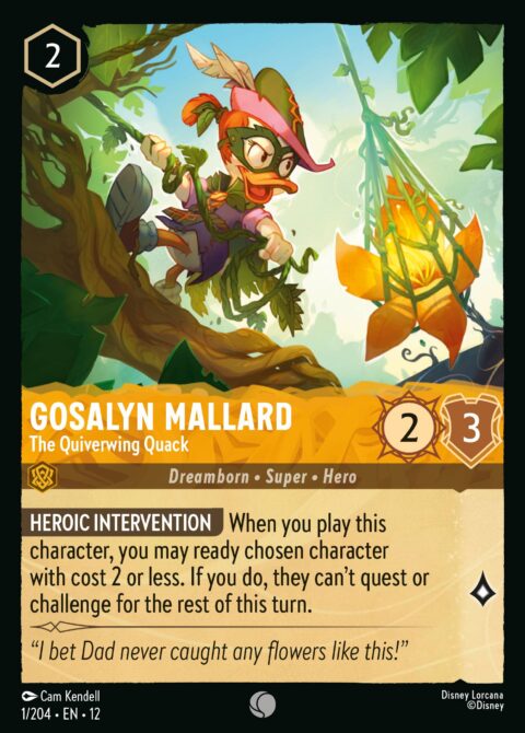 Gosalyn Mallard - The Quiverwing Quack - 12 #1 - Normal