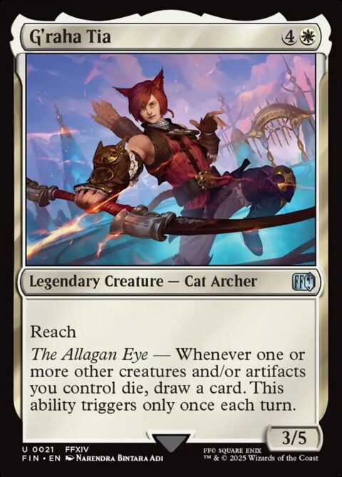 G'raha Tia - FIN #21 - Foil