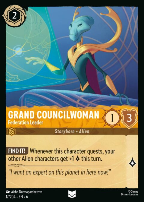 Grand Councilwoman - Federation Leader - 6 #17 - Normal