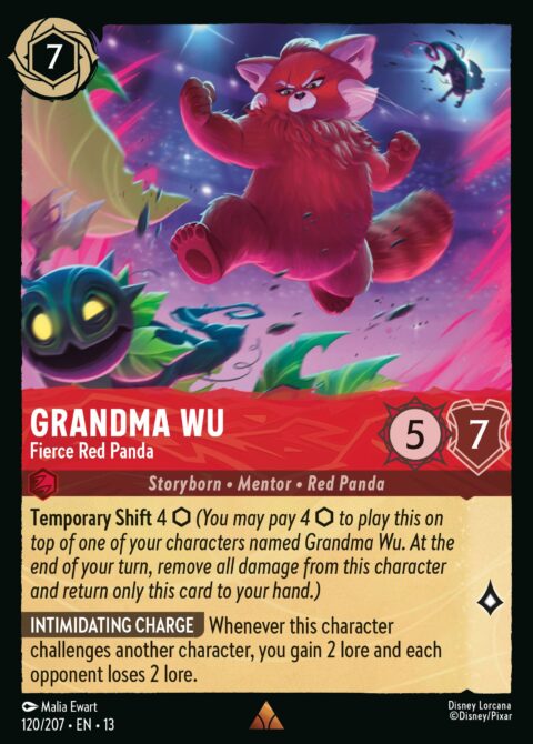 Grandma Wu - Fierce Red Panda - 13 #120 - Normal