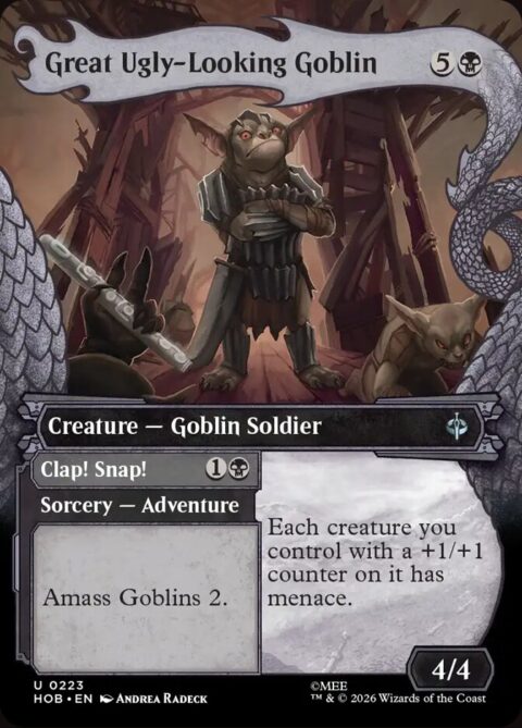 Great Ugly-Looking Goblin // Clap! Snap! - HOB #223 - Normal