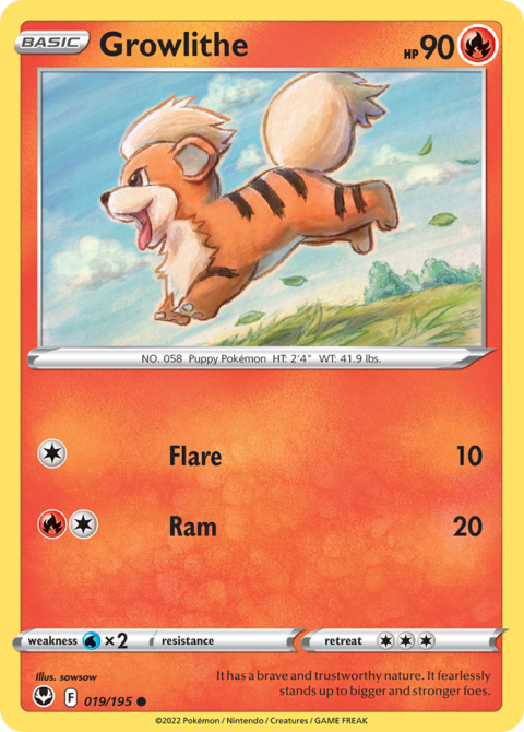 Growlithe - SIT #19 - Normal