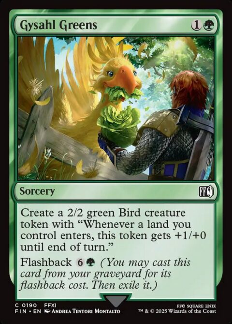 Gysahl Greens - FIN #190 - Foil