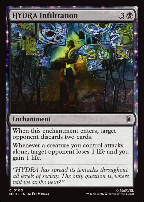 HYDRA Infiltration - MSH #100 - Foil