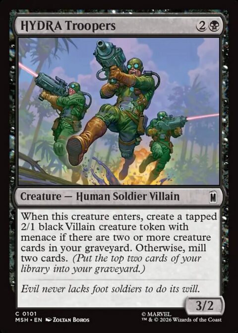 HYDRA Troopers - MSH #101 - Foil